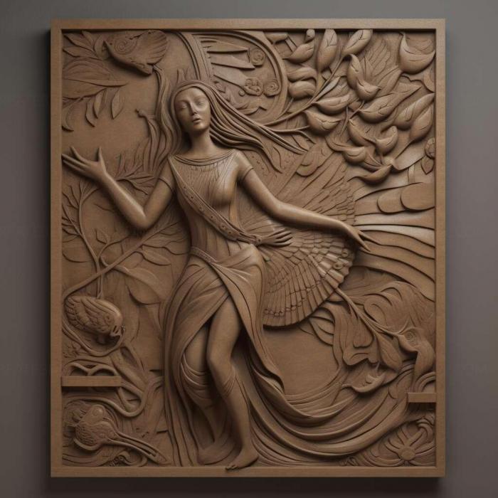 نموذج ثلاثي الأبعاد لآلة CNC 3D Art 